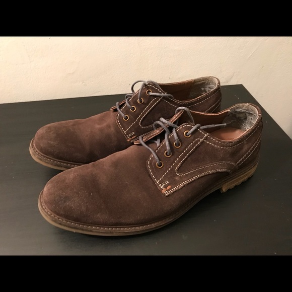 hush puppies brown casual shoes